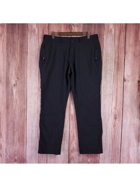 Clothing Arts Mens 36X30 P^Cubed Pick Pocket Proof Pants Travel Chino Black